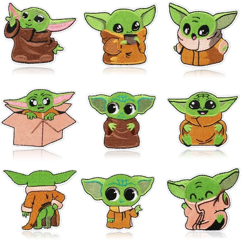 9 ชิ้น แพทช์รูปฟิกเกอร์ STARS  - Baby Clothing Usa บทวิจารณ์และราคา