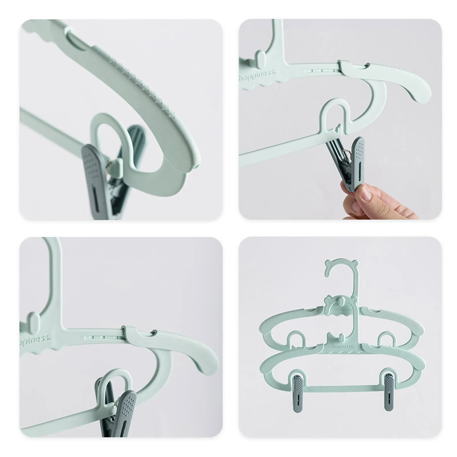 ราวแขวนเสื้อผ้าเด็กแบบปรับได้  - Baby Clothing Hanging Rack บทวิจารณ์และราคา