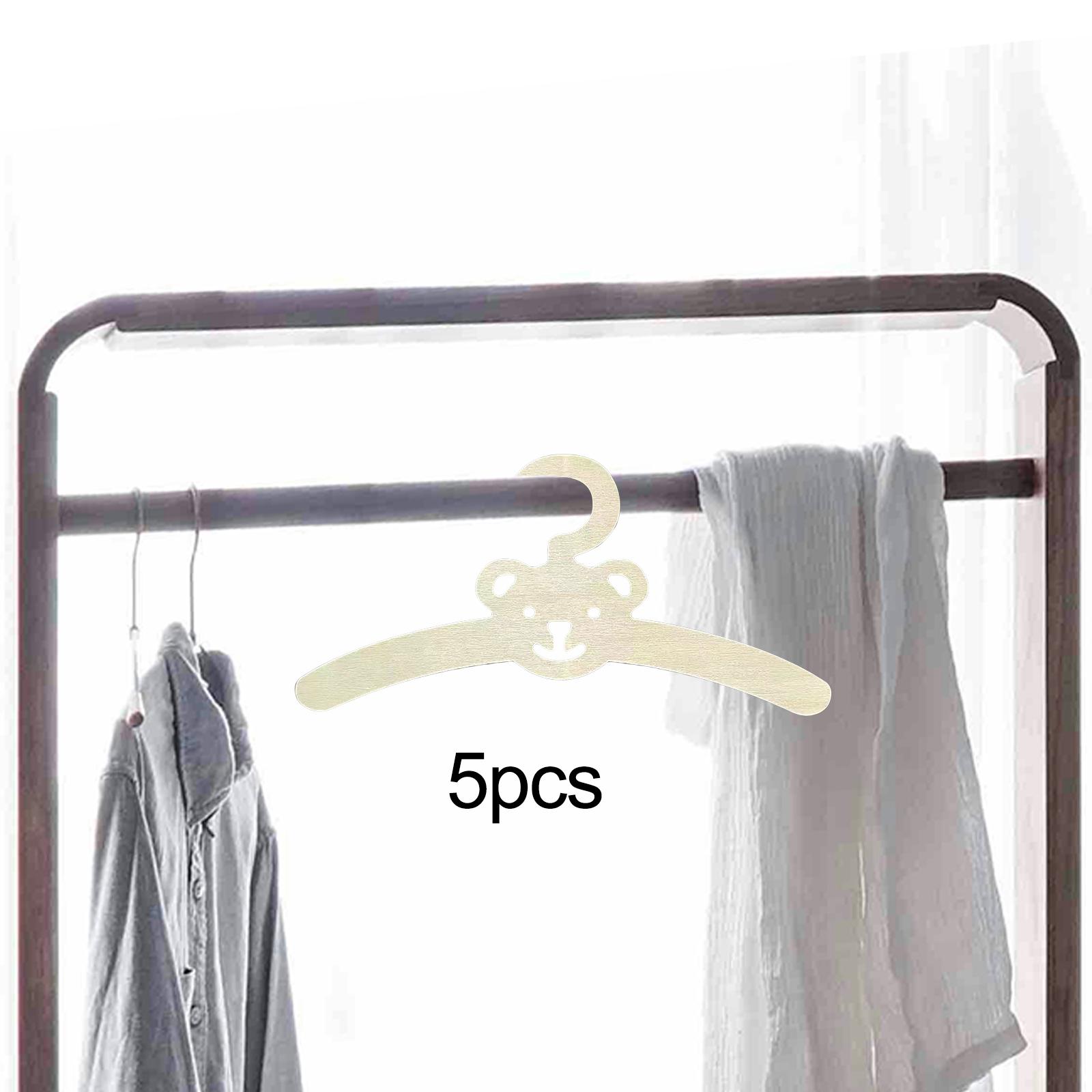 ไม้แขวนเสื้อเด็ก 5 ชิ้น ไม้แขว - Baby Clothing Hanging Rack บทวิจารณ์และราคา