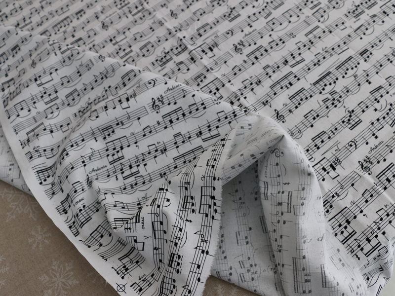 50ซม.* 110ซม.หมายเหตุเพลงพิมพ์ - Baby Clothing Organic บทวิจารณ์และราคา